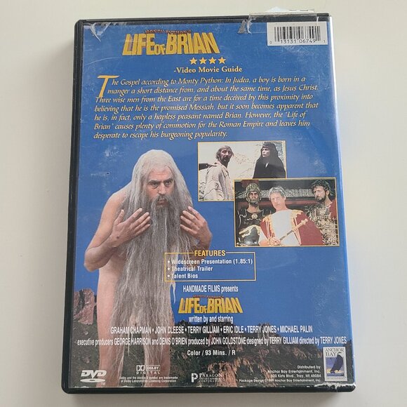 Monty Pythons Life Of Brian (DVD, 1999) Movie - Picture 2 of 4
